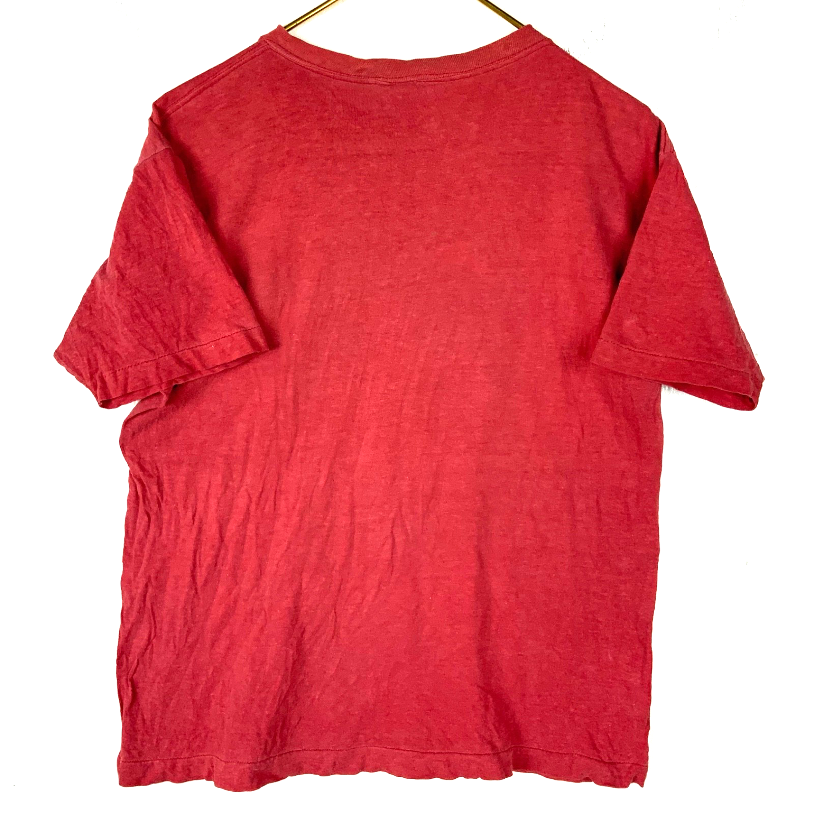Vintage Maryland Terrapins Champion T-Shirt Large Red Made Usa Ncaa Football 70s