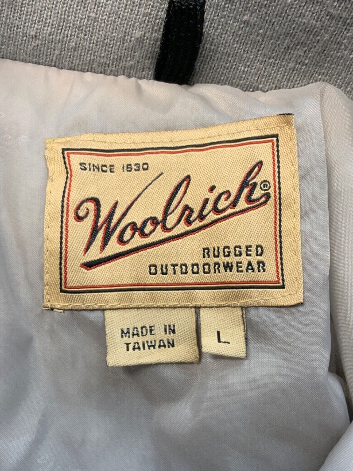 Vintage Woolrich Jacket Women's Large Pink Rugged Outwear Insulated Puffer