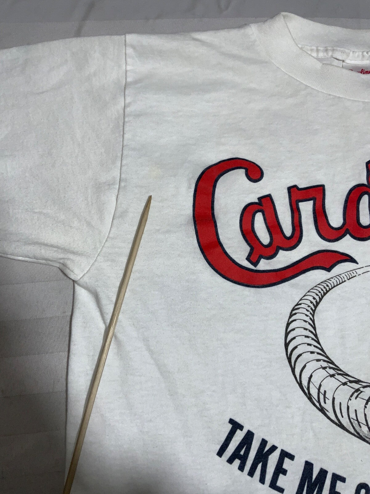 Vintage Arizona Cardinals T-shirt Large Mlb Take Me Out To The Ball Game 1990