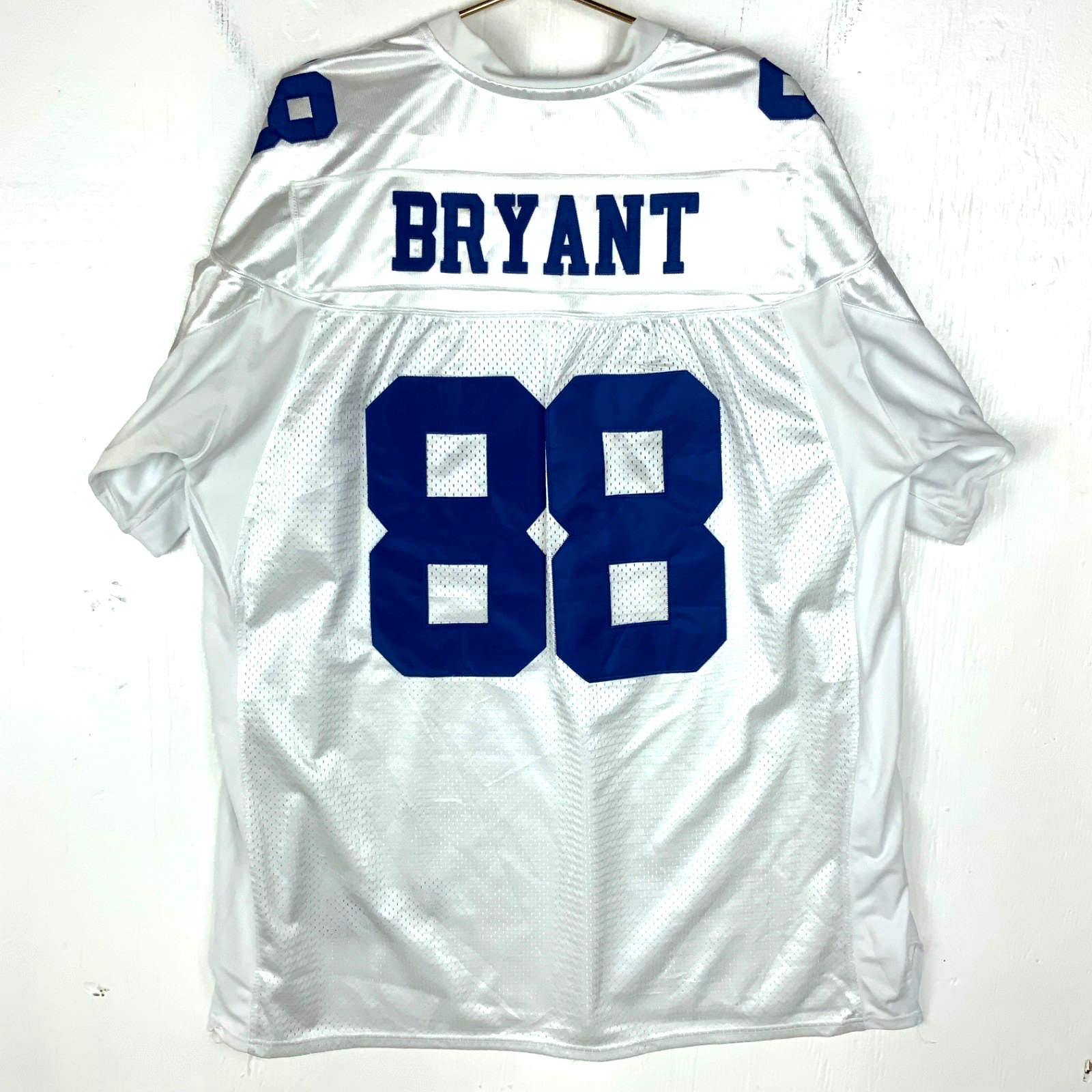 Dallas Cowboys Jersey Size 56 Reebok Dez Bryant White Nfl Football