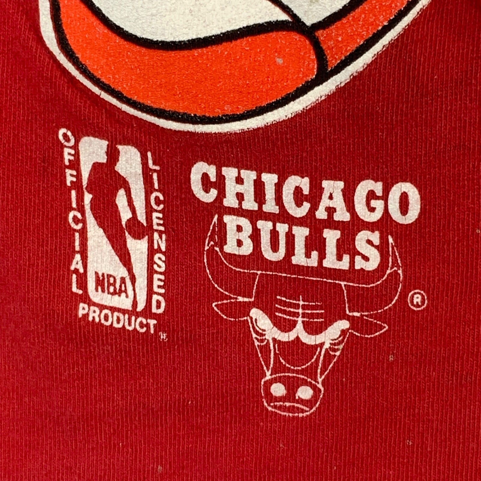 Vintage Chicago Bulls Looney Tunes T-shirt 2XL Nba 1994 Taz Wile E Coyote 1990s