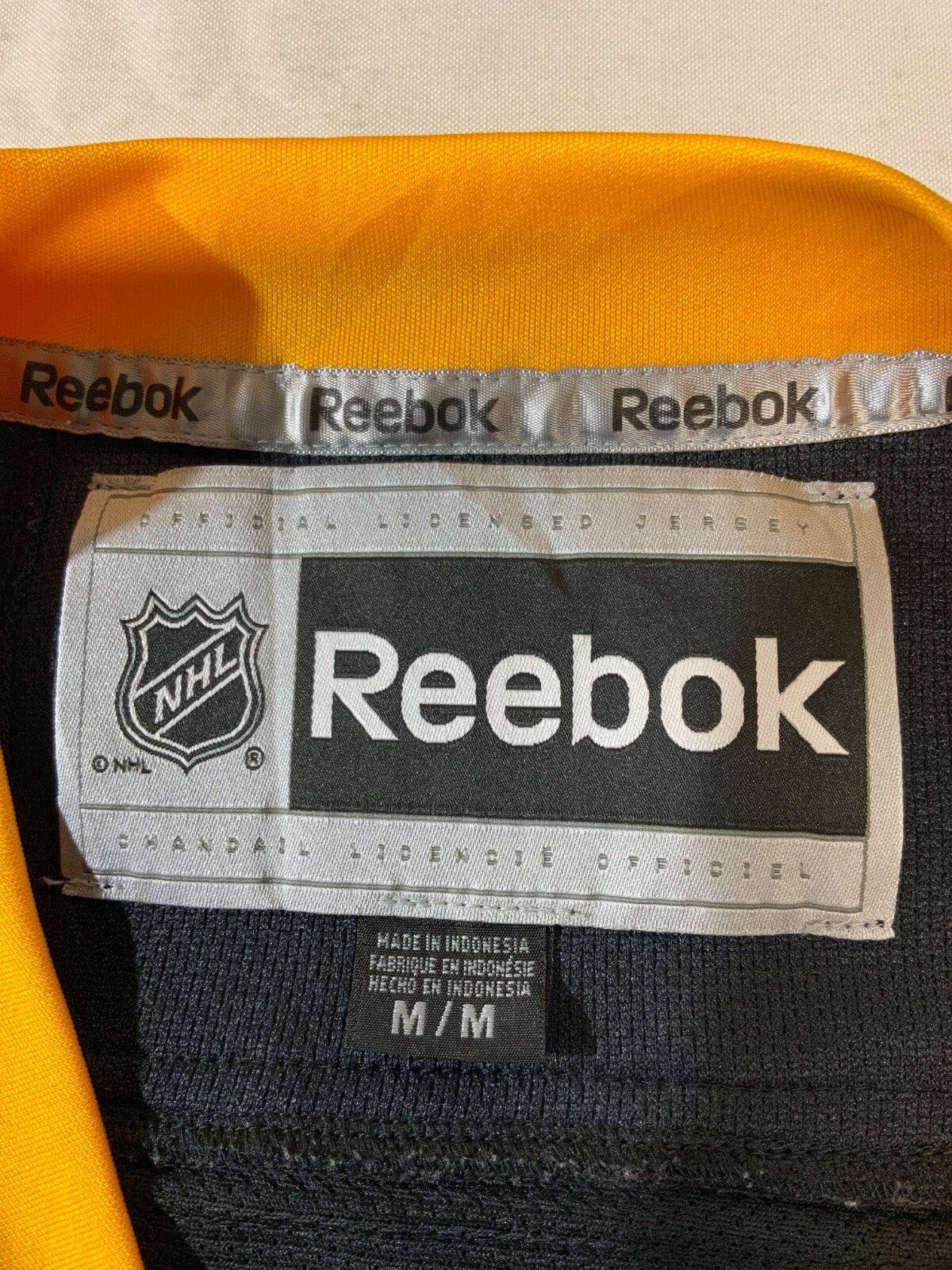 Pittsburgh Penguins Jersey Medium Reebok Beau Bennett Black Nhl