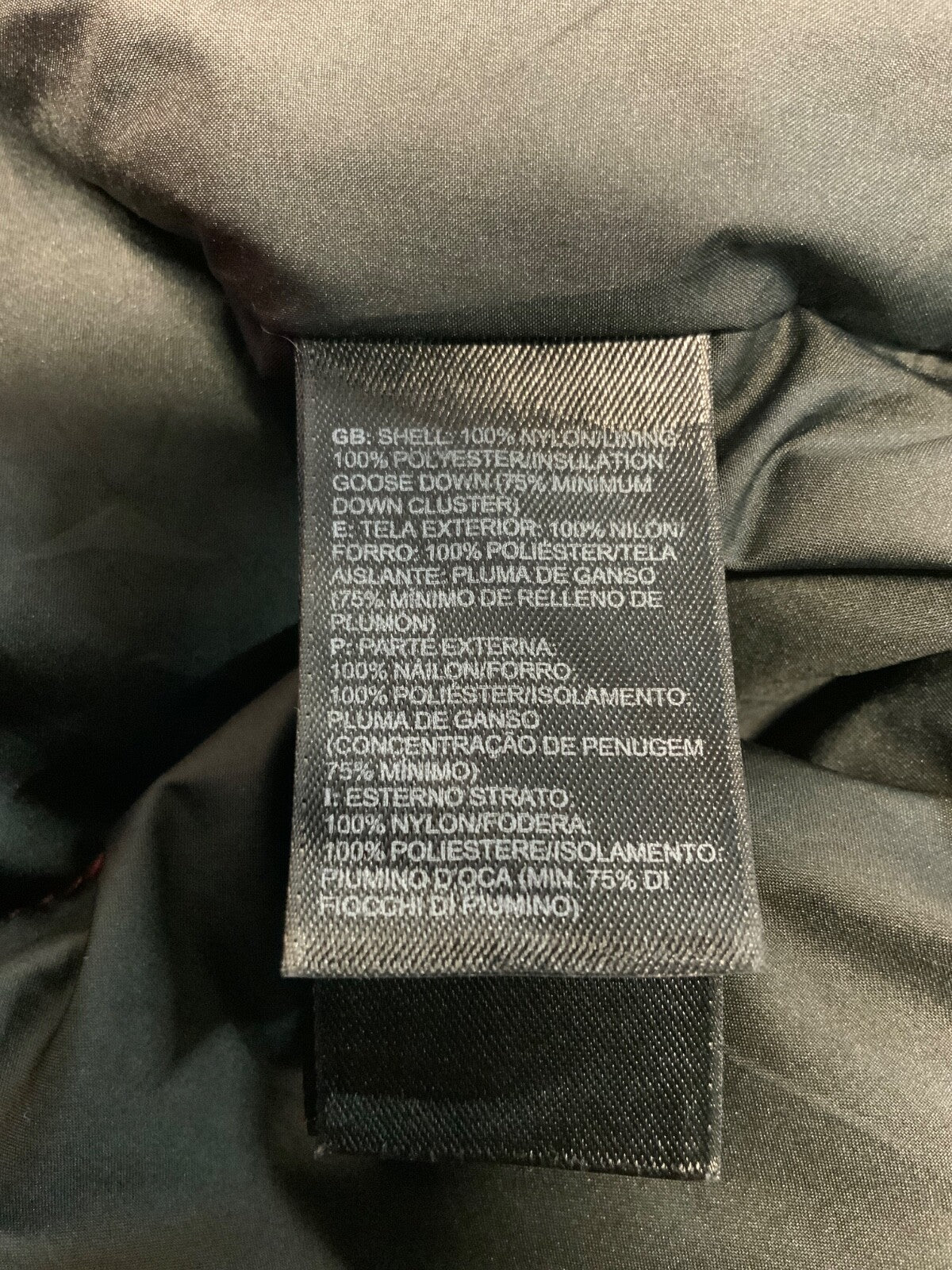 The North Face 700 Down Puffer Vest Large Red Full Zip