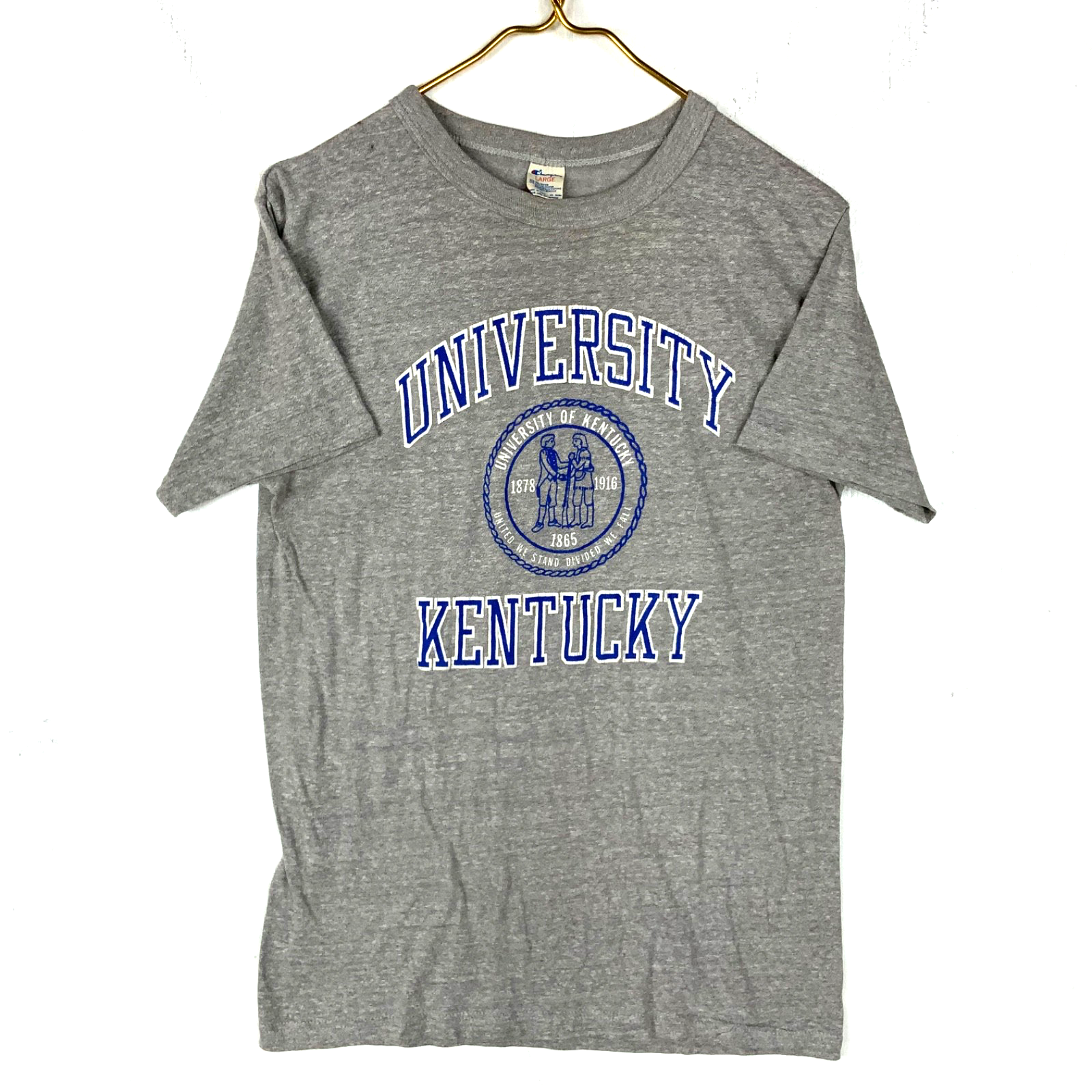 Vintage University Of Kentucky Champion T-Shirt Large Single Stitch Ncaa 80s
