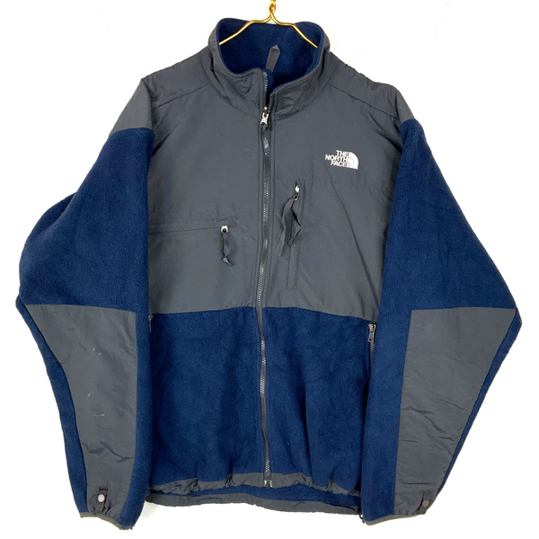 The North Face Denali Fleece Sweater Jacket Size Large Blue Full Zip