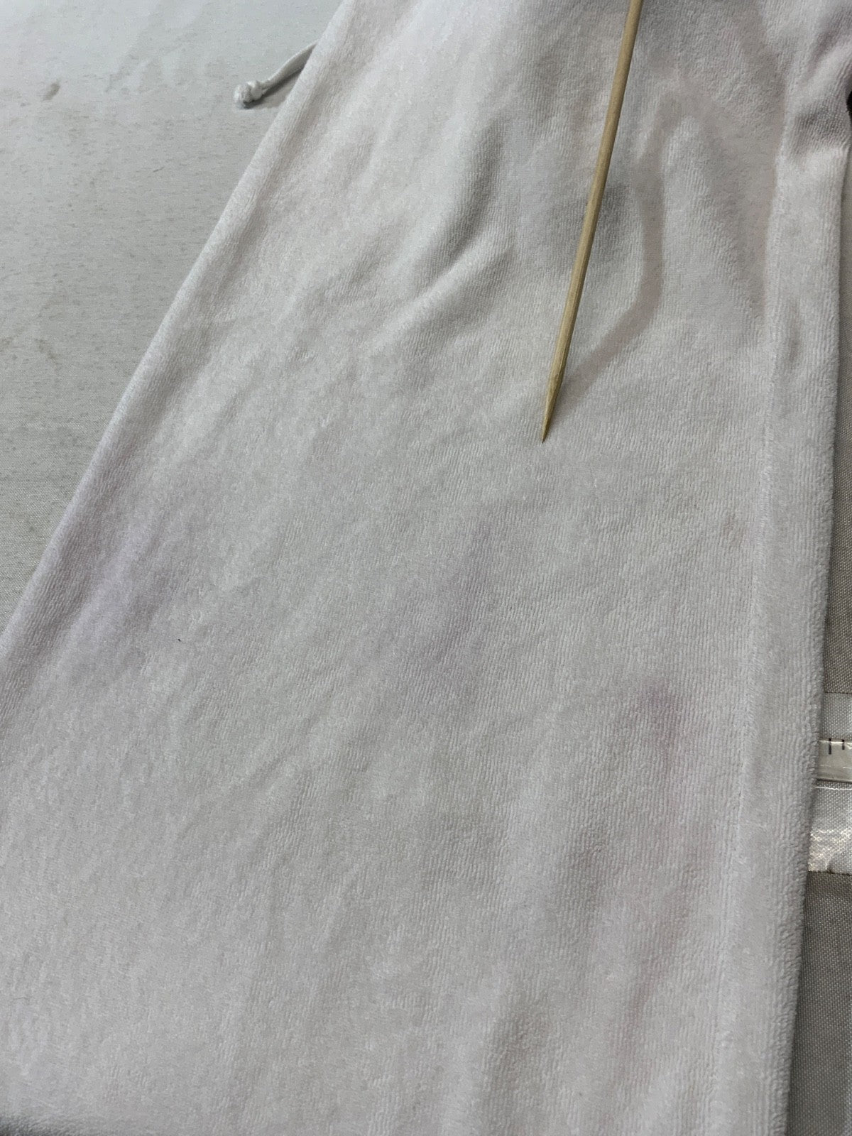 Vintage Juicy Couture Terry Cloth Women's Sweat Pants Medium White Y2k
