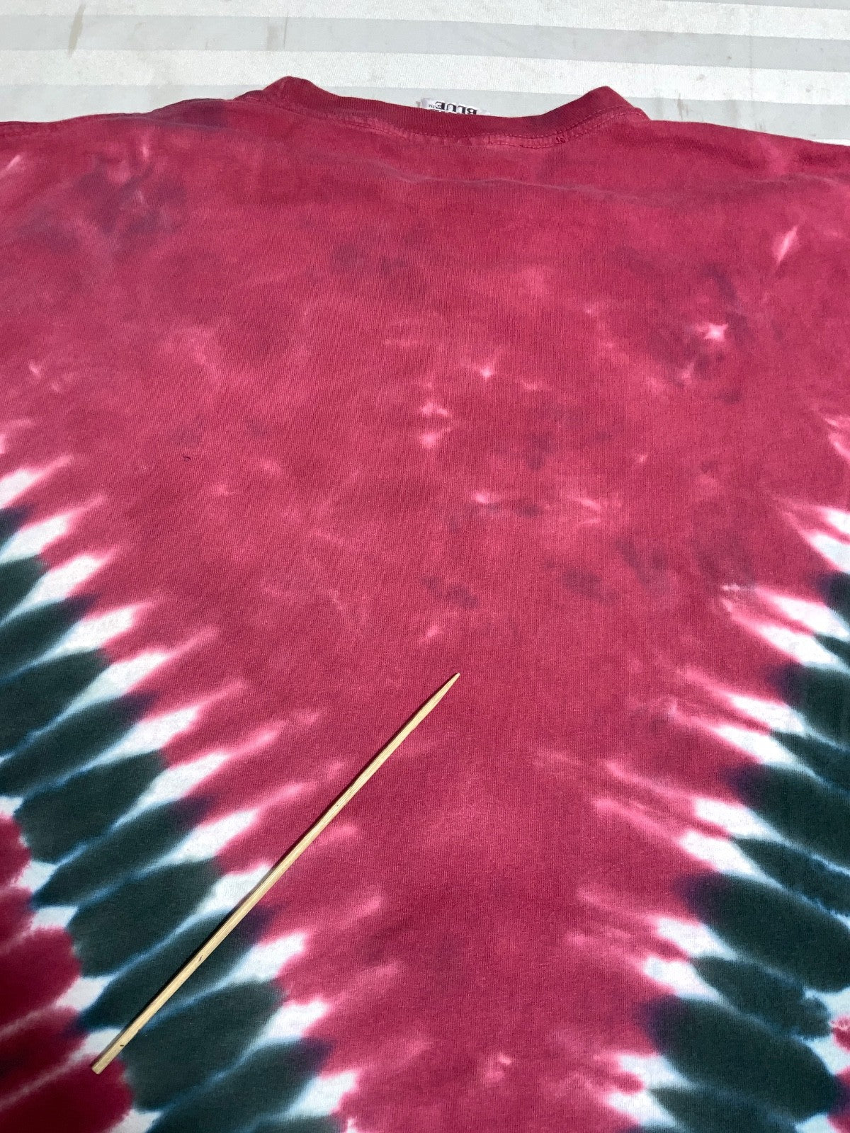 Vintage Indy Drag Racing Liquid Blue T-Shirt XL Tie-Dye 2001 85th Indy 500
