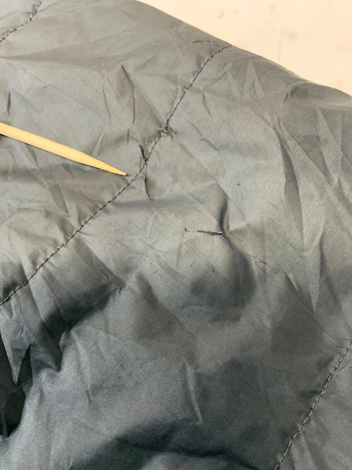 The North Face Light Puffer Jacket XL Gray Full Zip