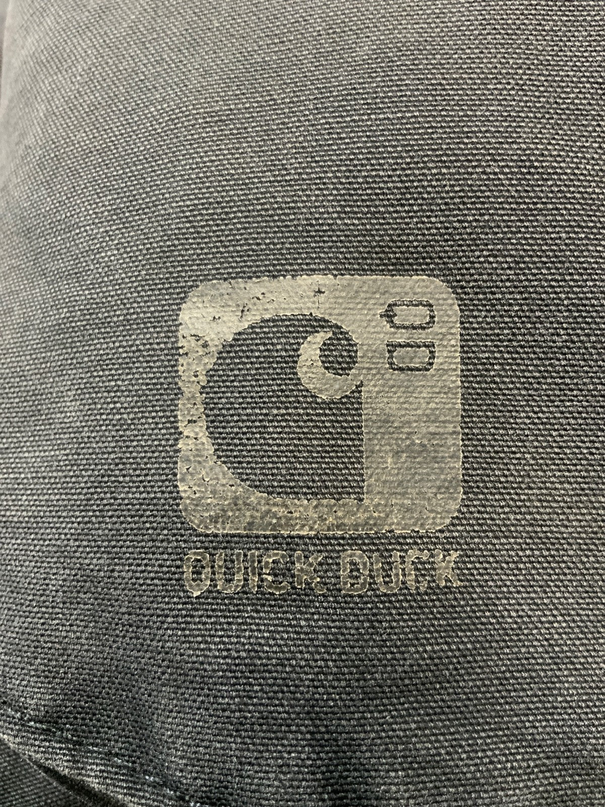 Carhartt Quick Duck Jacket 2XL Black Full Zip Quilt Lined Work Wear