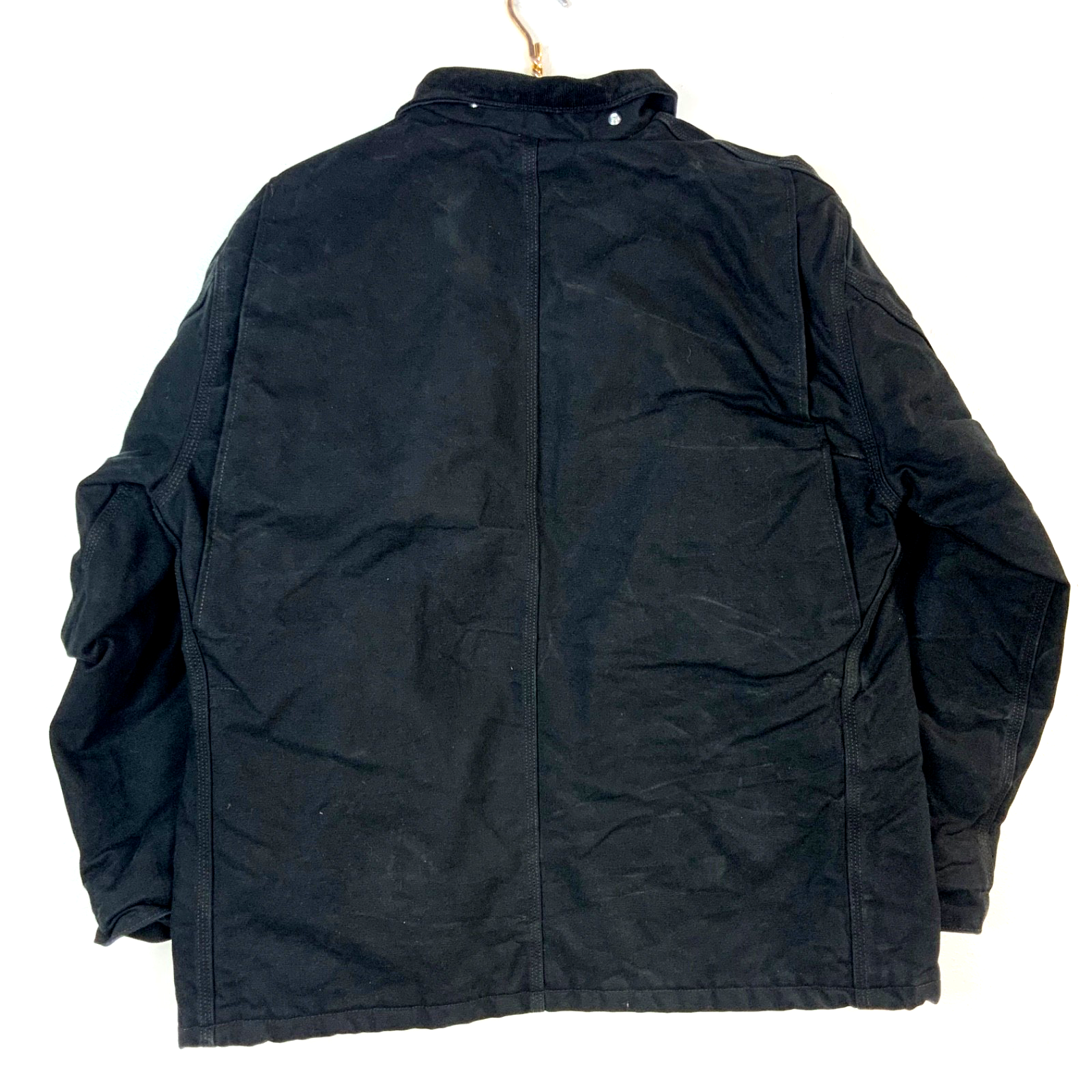 Carhartt Arctic Jacket XL Black Full Zip Quilt Lined Canvas Workwear