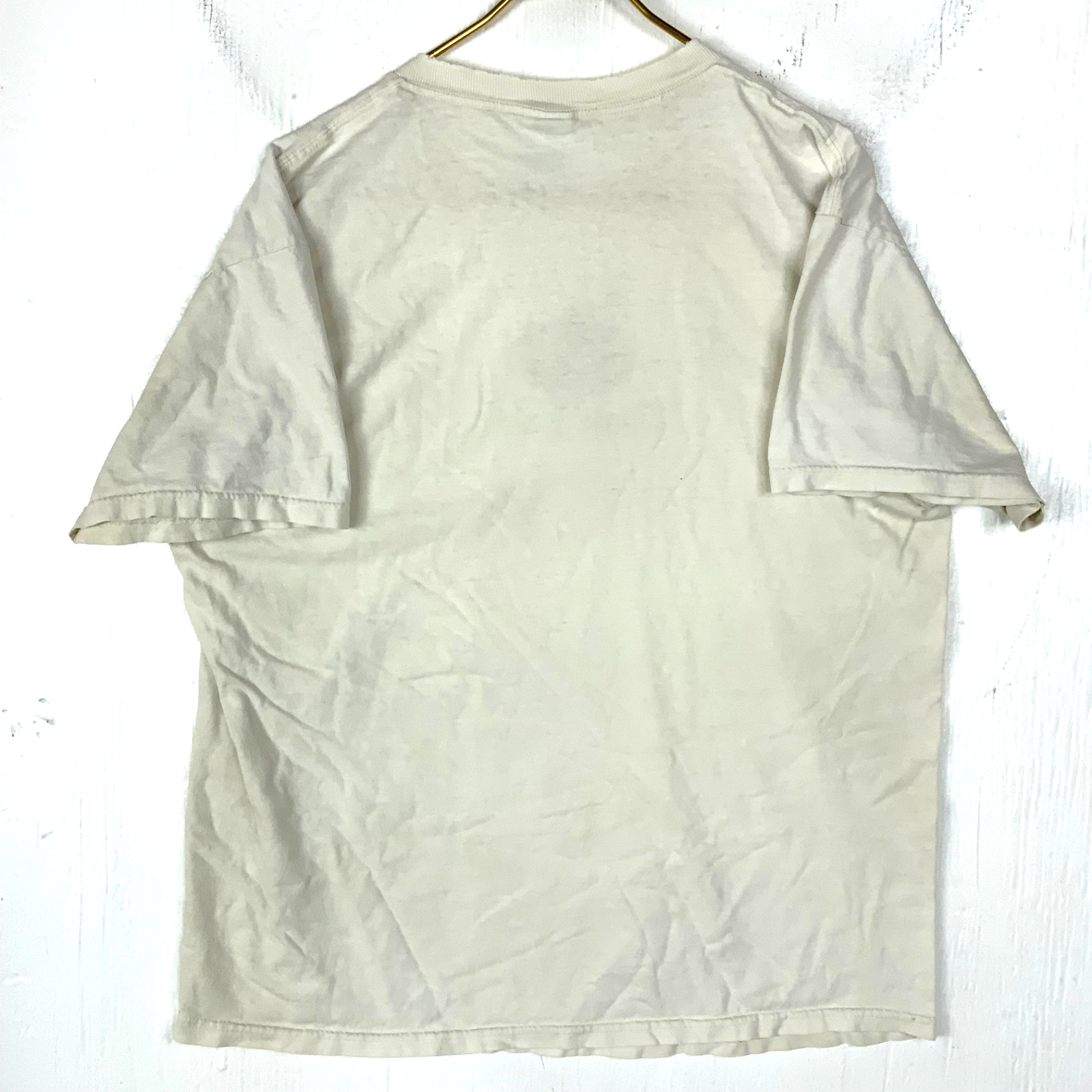 Vintage Kim’s Fable T-Shirt Large White Music Delta Pro Weight