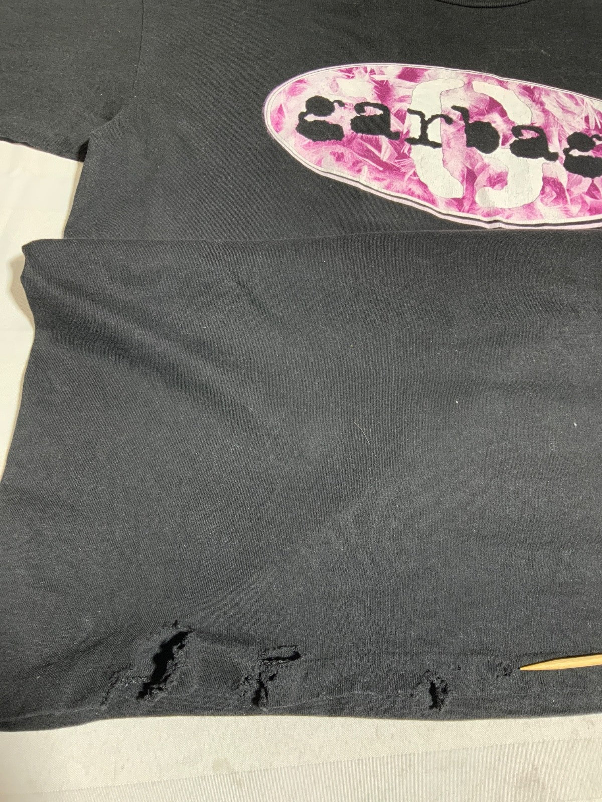 Vintage Garbage Winterland T-Shirt XL Black Made Usa Rock Band Single Stitch 90s
