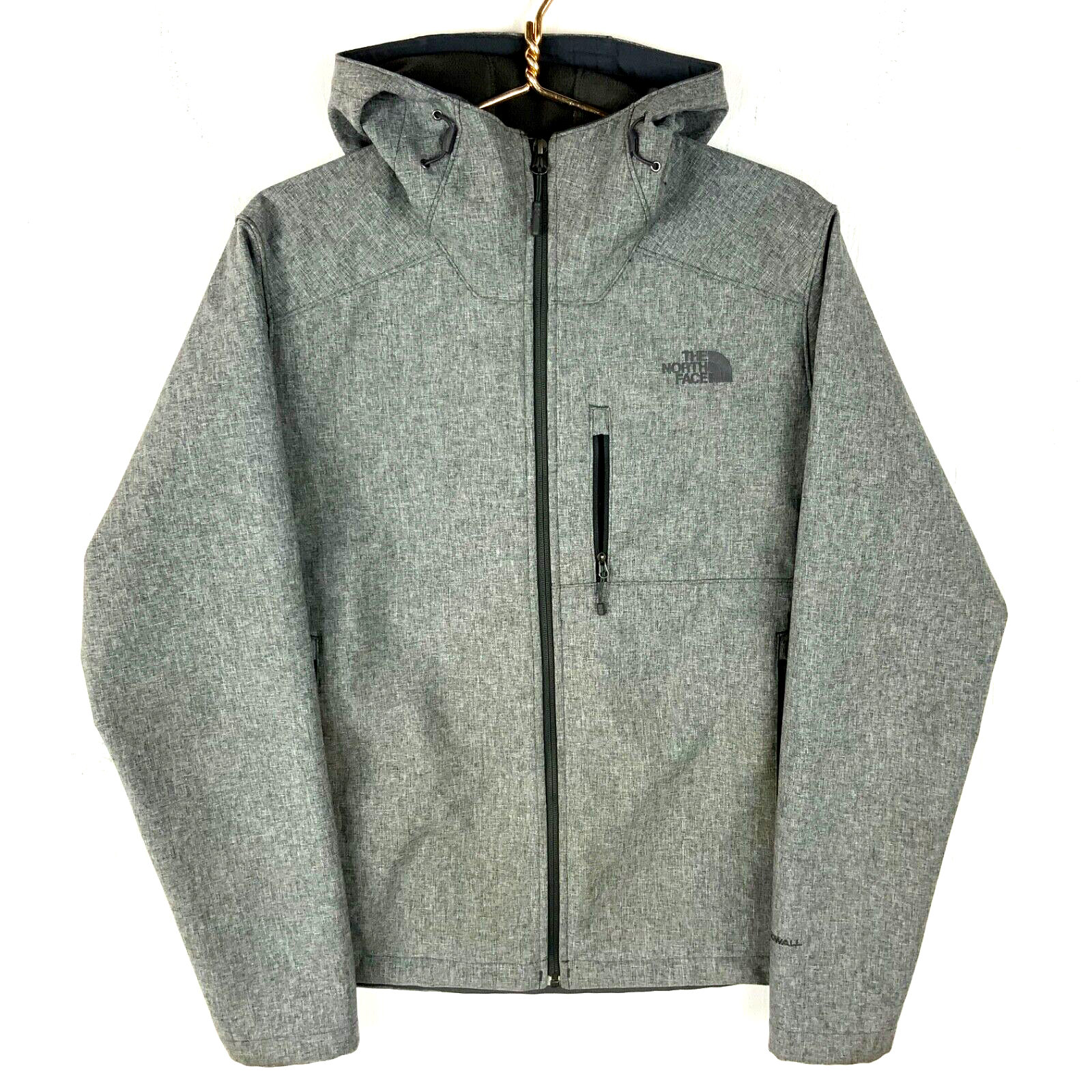 The North Face Windwall Jacket Medium Gray Full Zip